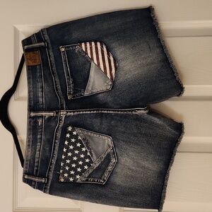Women size 16 jeans shorts